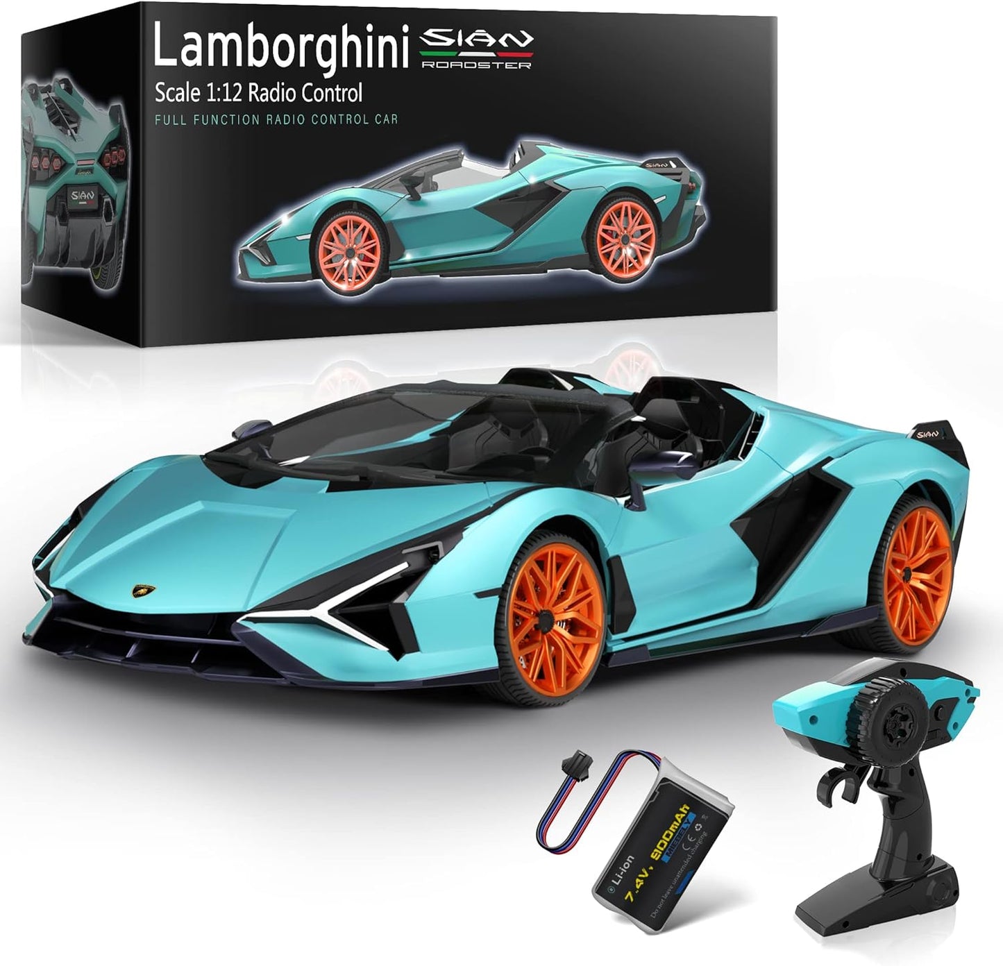 MIEBELY Lamborghini Remote Control Car for Enthusiasts and Kids