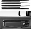 4 Doors Decor Panel Decals for 2013-2018 Dodge Ram - Carbon Fiber Look