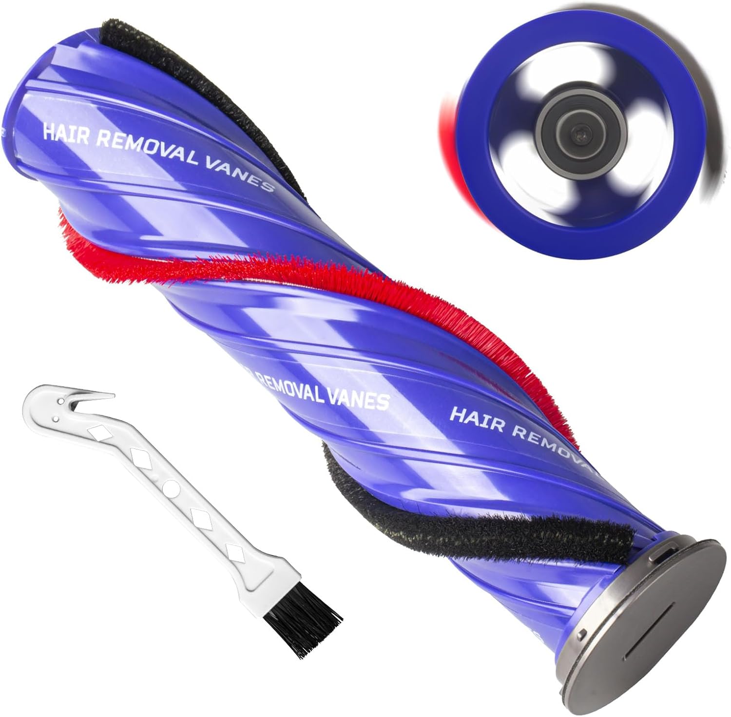 Dyson V7-V15 Roller Brush Upgrade - Direct Drive Replacement (No. 972500-01)