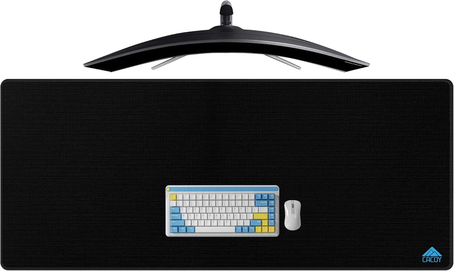 Cacoy 55in Extended Gaming Mouse Pad for Full Desk Use