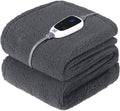 Electric Blanket Heated Throw 50x60 - Soft Double Sherpa Cozy