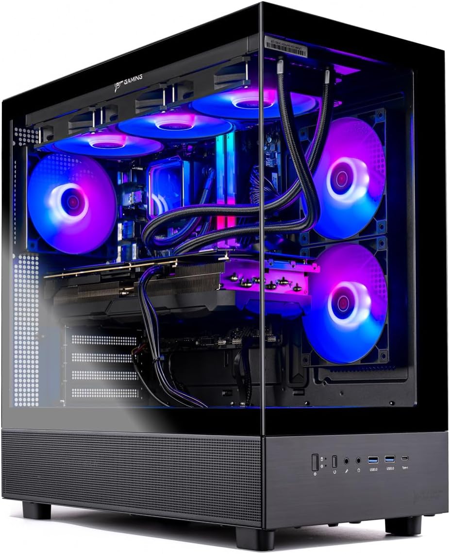 Skytech Gaming Azure 3 Desktop PC with Ryzen 7 and RTX 4060