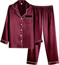 Luxury Satin Pajama Set for Women by Ekouaer for Cozy Nights