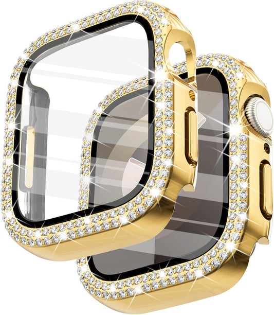 Sparkle & Shield: Surace Diamond 45mm Apple Watch Case