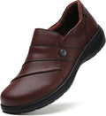 Loafers for Women Orthopedic Slip-On Work Flats - Comfortable Fit QAE
