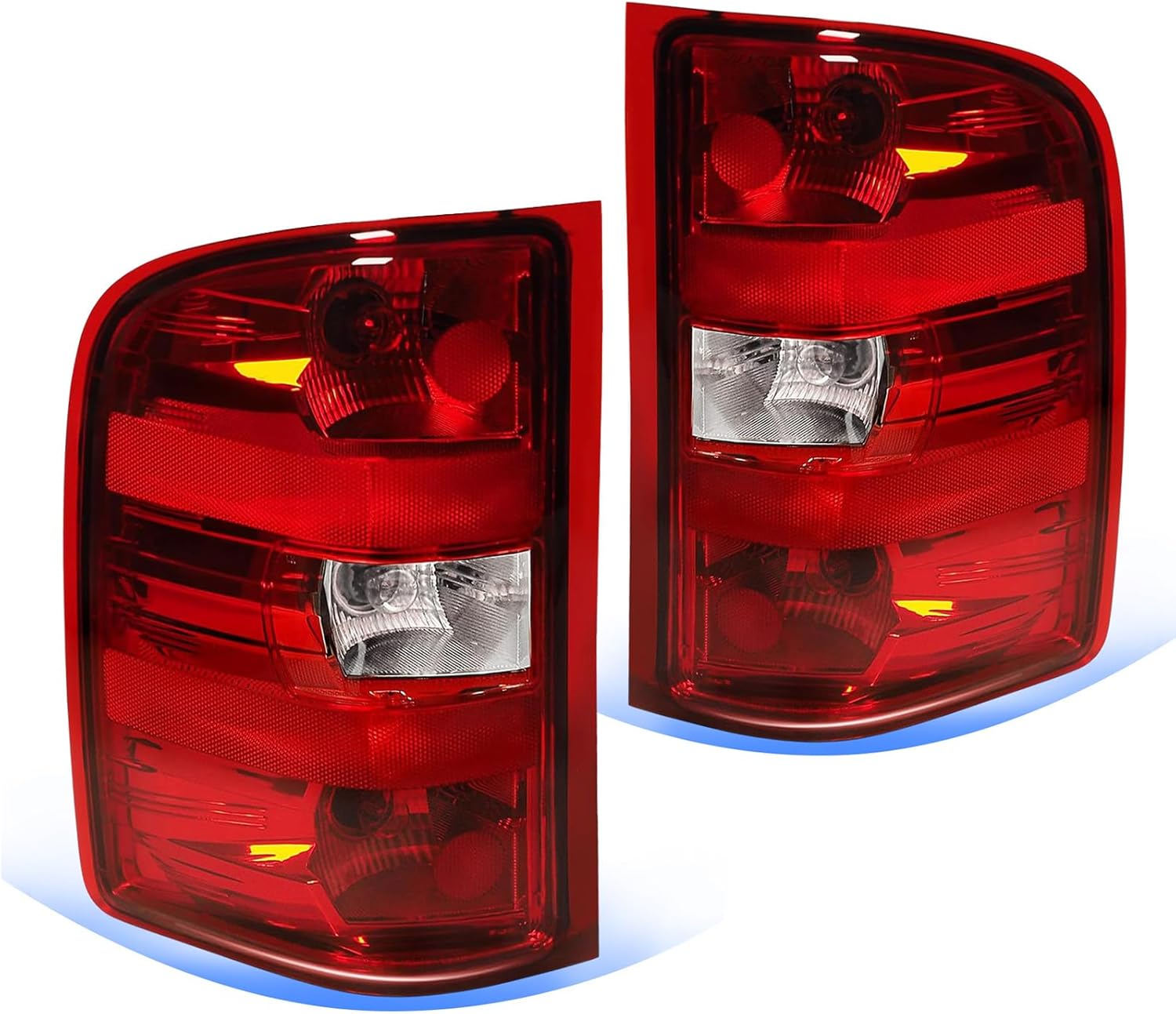 Pair Tail Lights for 2007-2013 Chevy Silverado & GMC Sierra