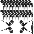 Bulk Earbud Headphones 100 Pack for School Classroom Kids - Classroom