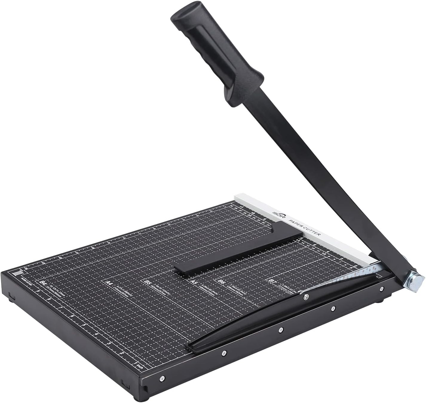 ISDIR Guillotine Paper Cutter 15in for Precision Cutting Needs