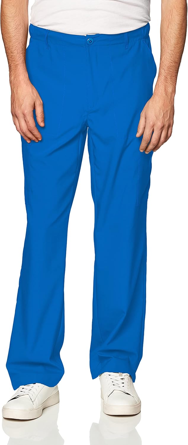 WonderWink Mens Flat Front Cargo Pant for Ultimate Comfort