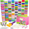 254 Pcs Air Dry Clay Kit by UZLU for Kids Crafting Fun