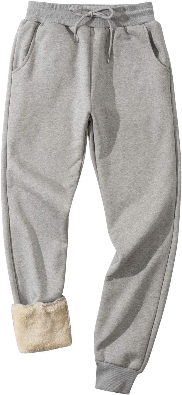 Gihuo Men's Winter Fleece Pants for Comfort and Style