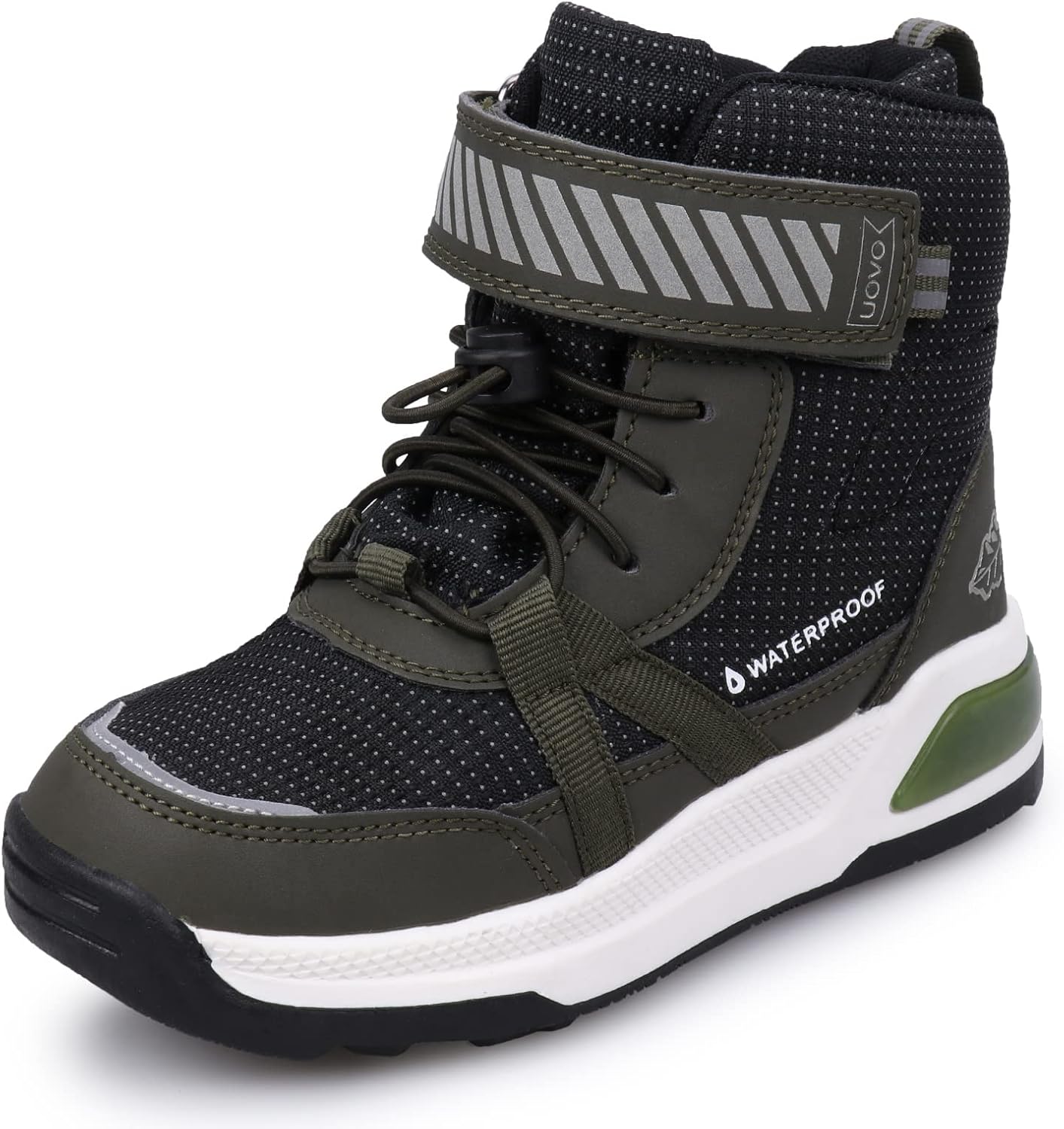 UOVO Boys Snow Winter Boots Waterproof Outdoor Warm Slip Resistant