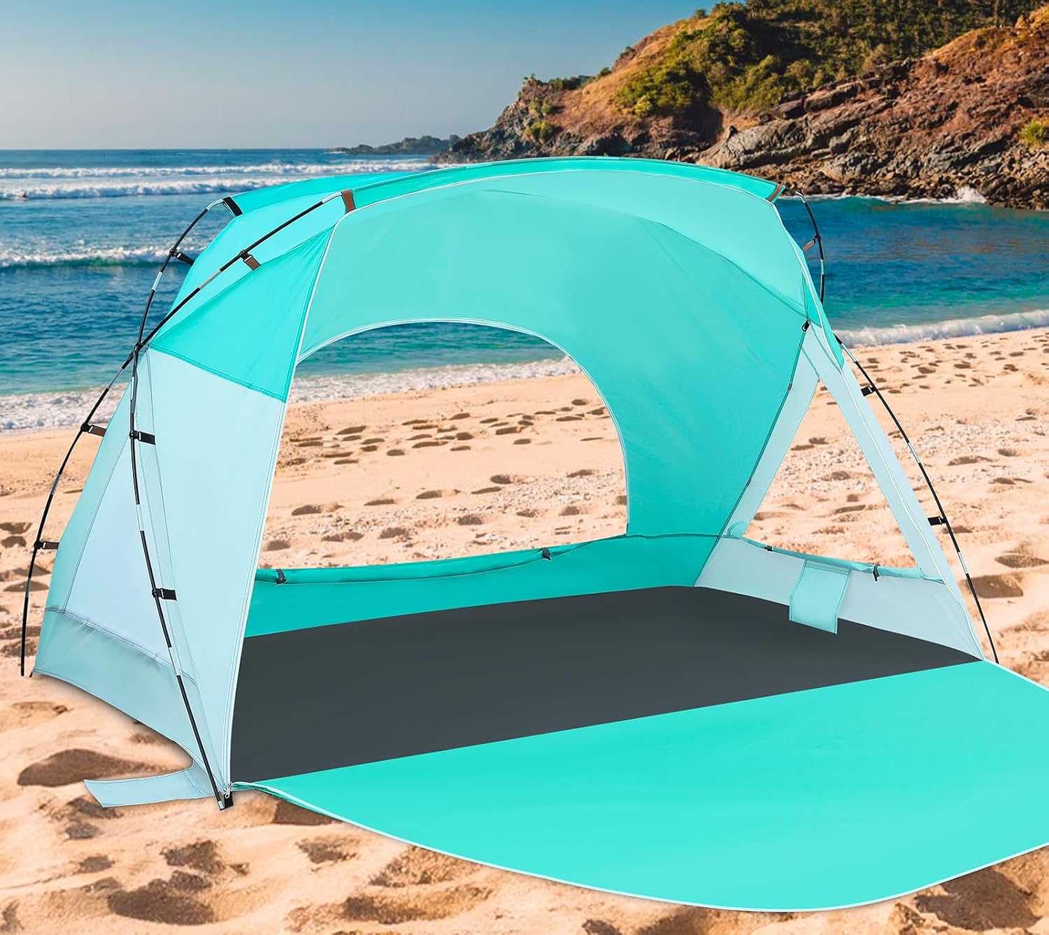 Etto Beach Tent - Portable Sun Shelter with UPF 50+ Protection
