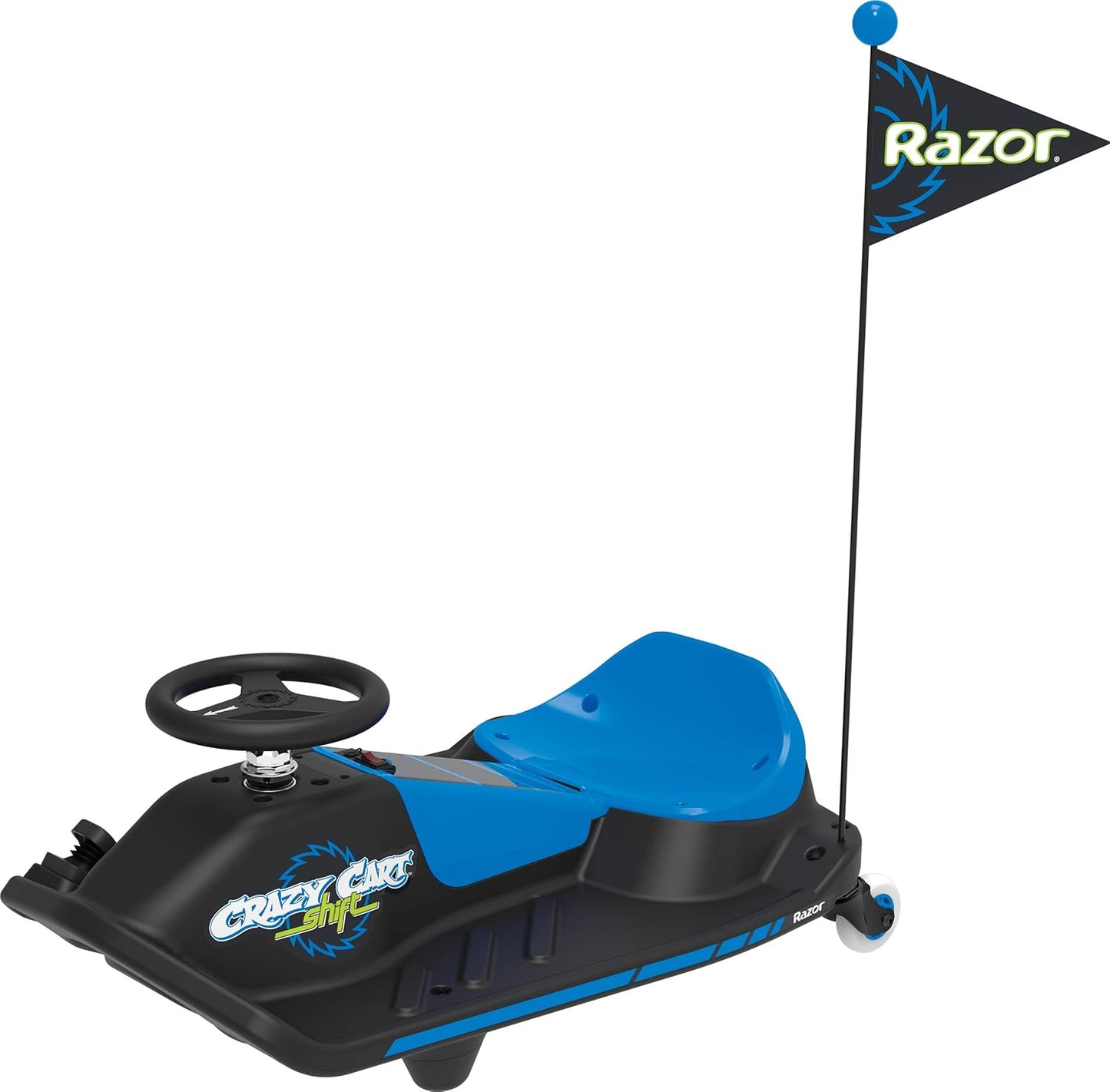 Razor Crazy Cart Shift Electric Go Kart for Kids Ages 6