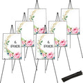 Portable 63 Inch Display Easel Stand for Weddings and Art Shows