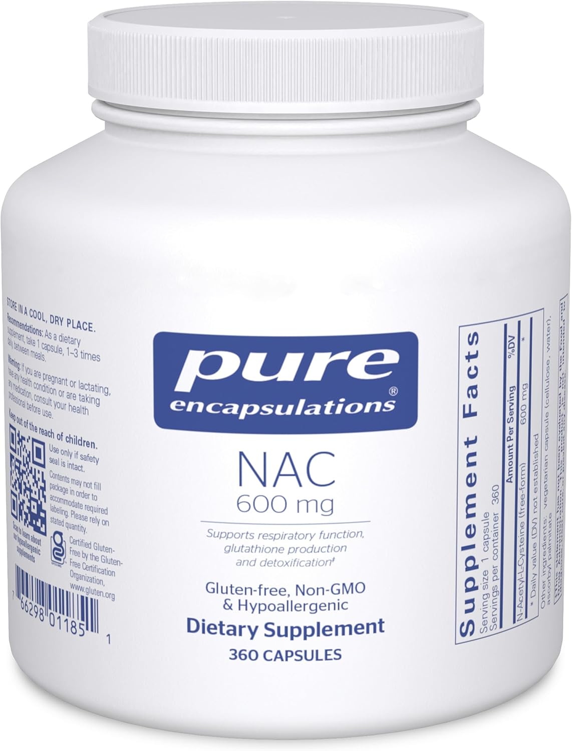 N-Acetyl Cysteine NAC Supplement for Lung Health & Immune Support