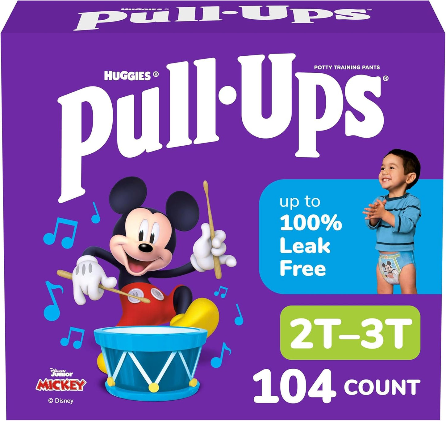 Pull-Ups Boys' Potty Training Pants for Easy Potty Training