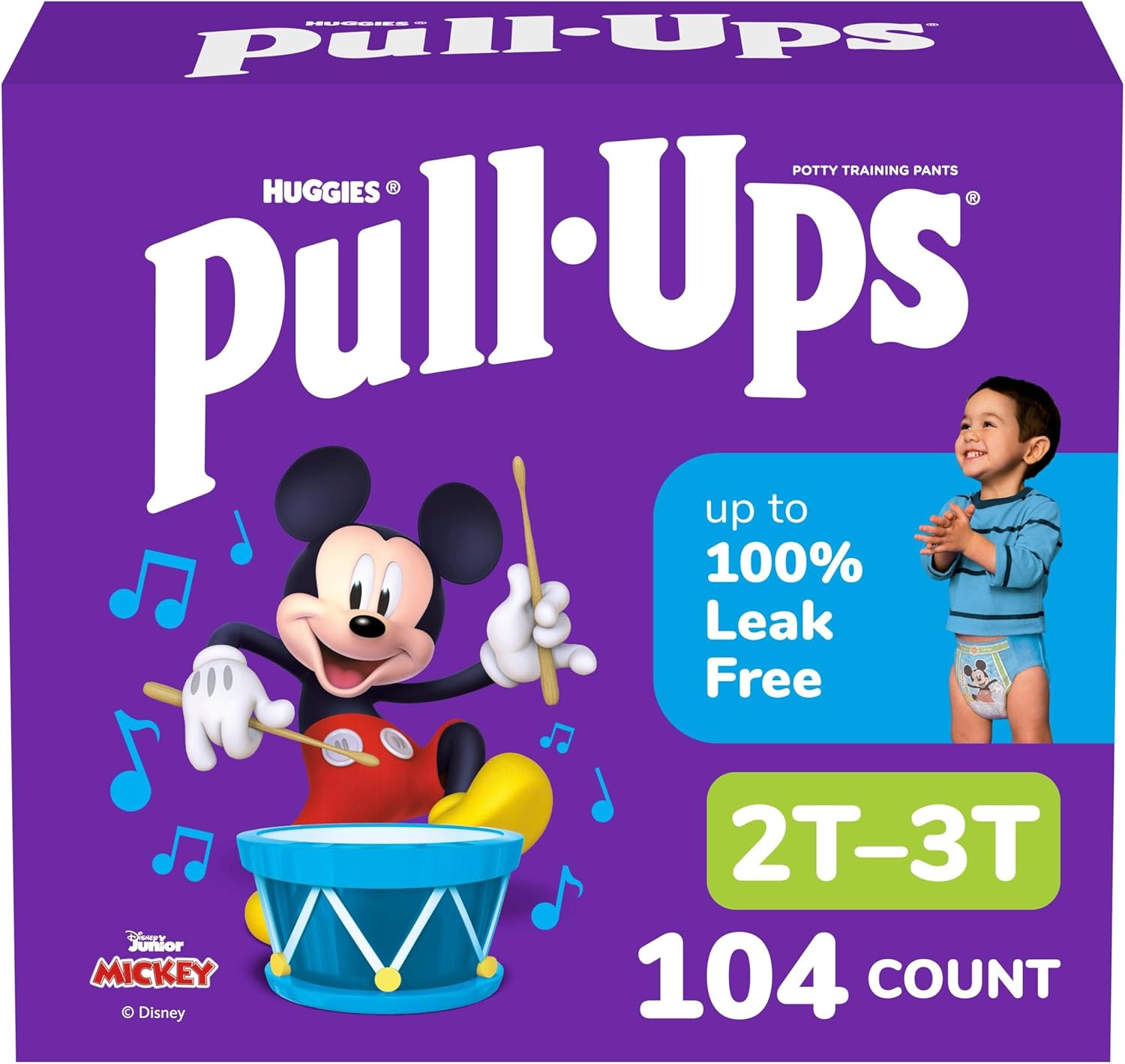 Pull-Ups Boys' Potty Training Pants for Easy Potty Training