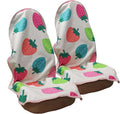 Car Seat Cover Protector Front Seats - Waterproof Strawberry Towel