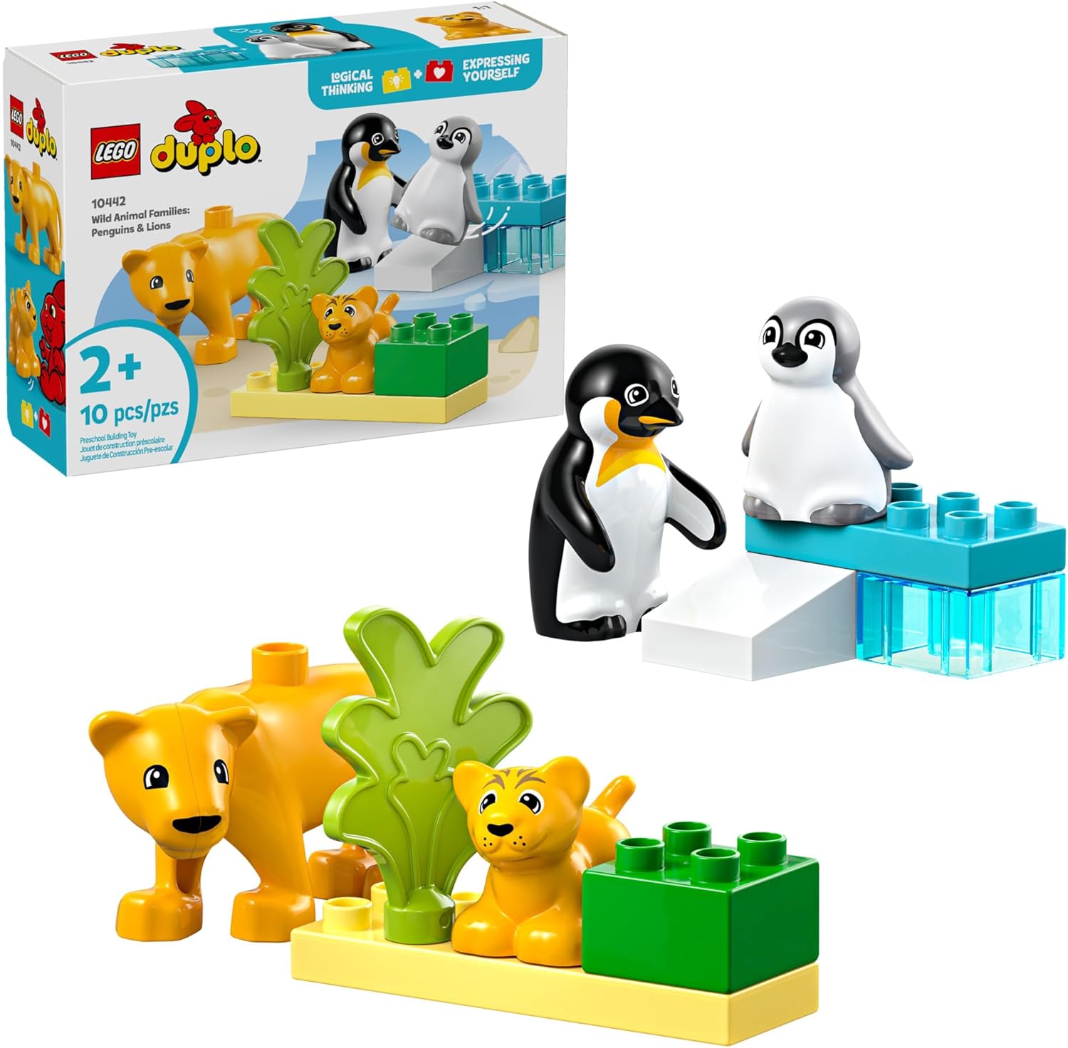 Interactive LEGO DUPLO Animal Toy Set - Early Learning Fun!