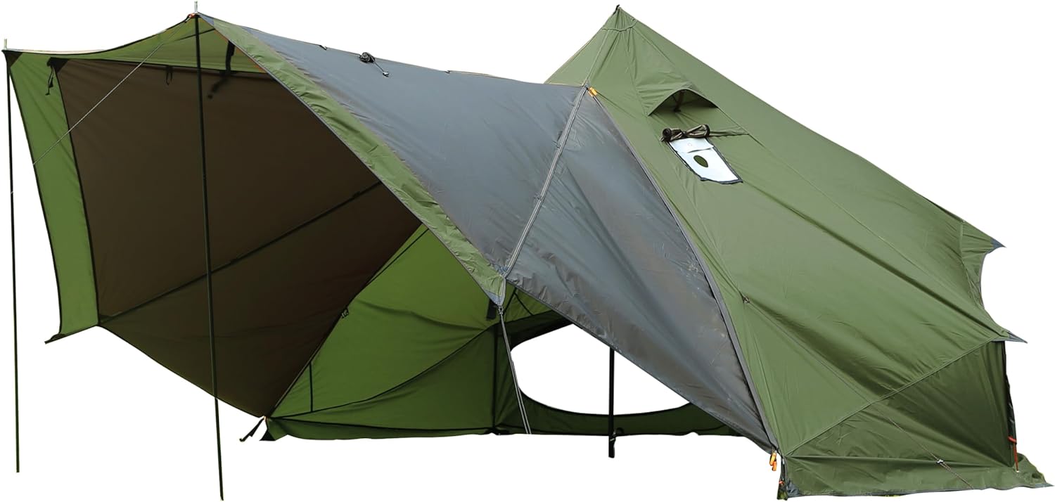 4 Season Tipi Tent - Standing Room, Hot Canopy