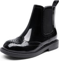 Girls Ankle Boots with Side Zipper Chelsea Booties - Easy On & Off are