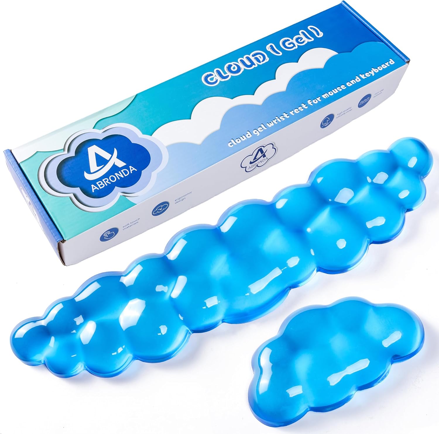 Cloud Comfort Wrist Rest Set - Pain Relief & Ergonomic Support