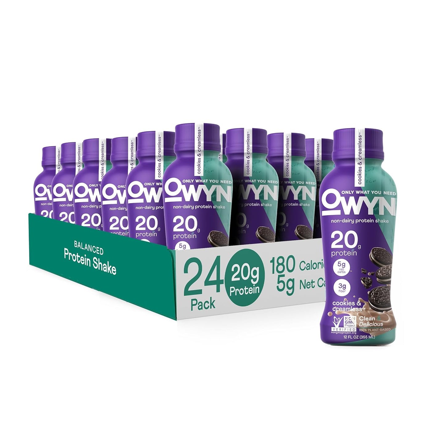 OWYN Vegan Protein Shake: Delicious Cookies & Creamless Flavor