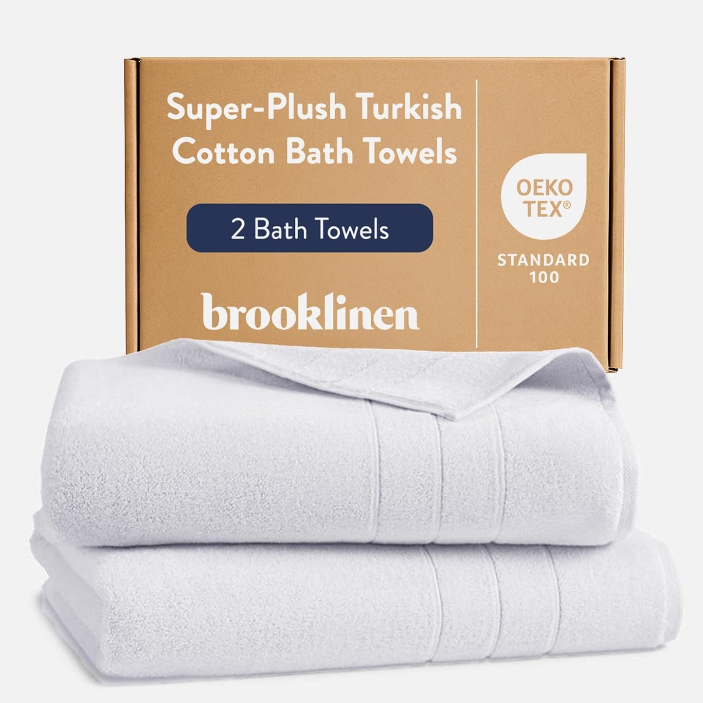 Brooklinen Super-Plush Turkish Cotton Bath Towels for Luxury