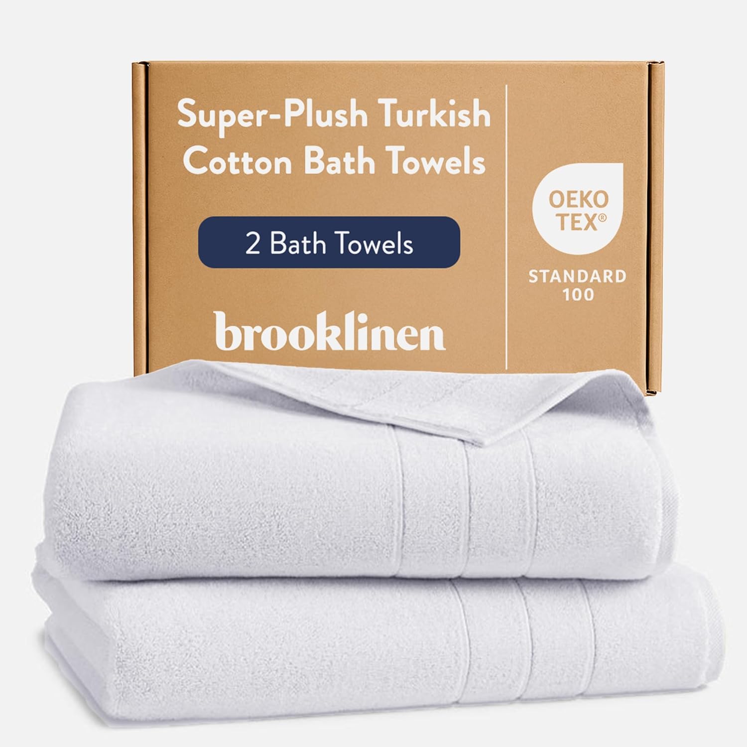 Brooklinen Super-Plush Turkish Cotton Bath Towels for Luxury