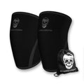 Knee Sleeves 7MM Neoprene Pair with Gym Bag - IPF Approved Support