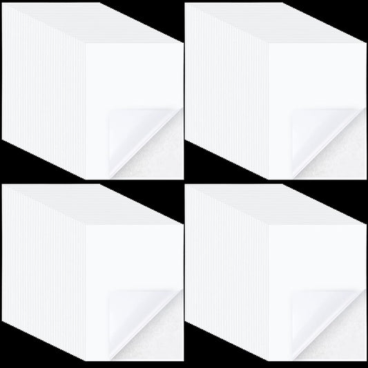 Nezyo 100 Pcs Double Sided Adhesive Sheets for Craft Projects