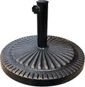 EliteShade Umbrella Base Stand Heavy Duty Patio Holder - Dark Copper