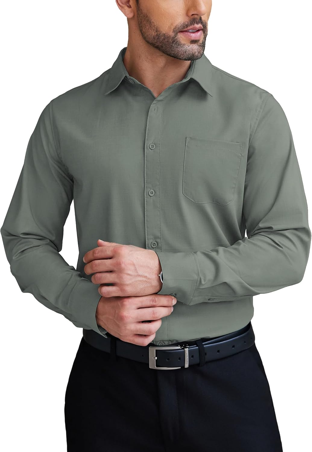 COOFANDY Mens Dress Shirts for Formal Business and Events