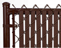 Privacy Inserts for Chain-Link Fence 3ft Height - 75% Visibility Block