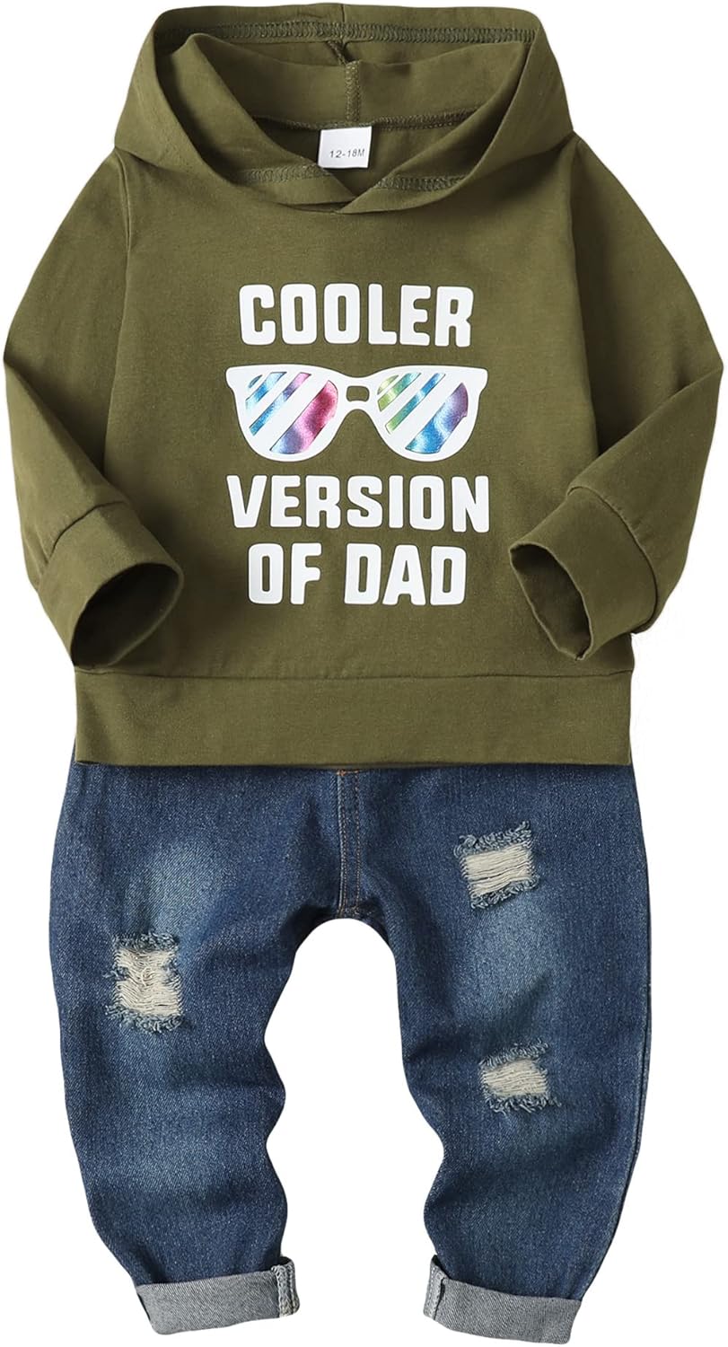 NZRVAWS Baby Boy Clothes Toddler Outfit for Fall Winter Fun