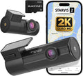 Dual 2K QHD Dash Cam with STARVIS 2 - Elite 8-2CH Blackvue