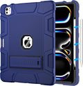 Case for iPad Pro 13 in Case 2024 M4 - Rugged with Pencil Holder