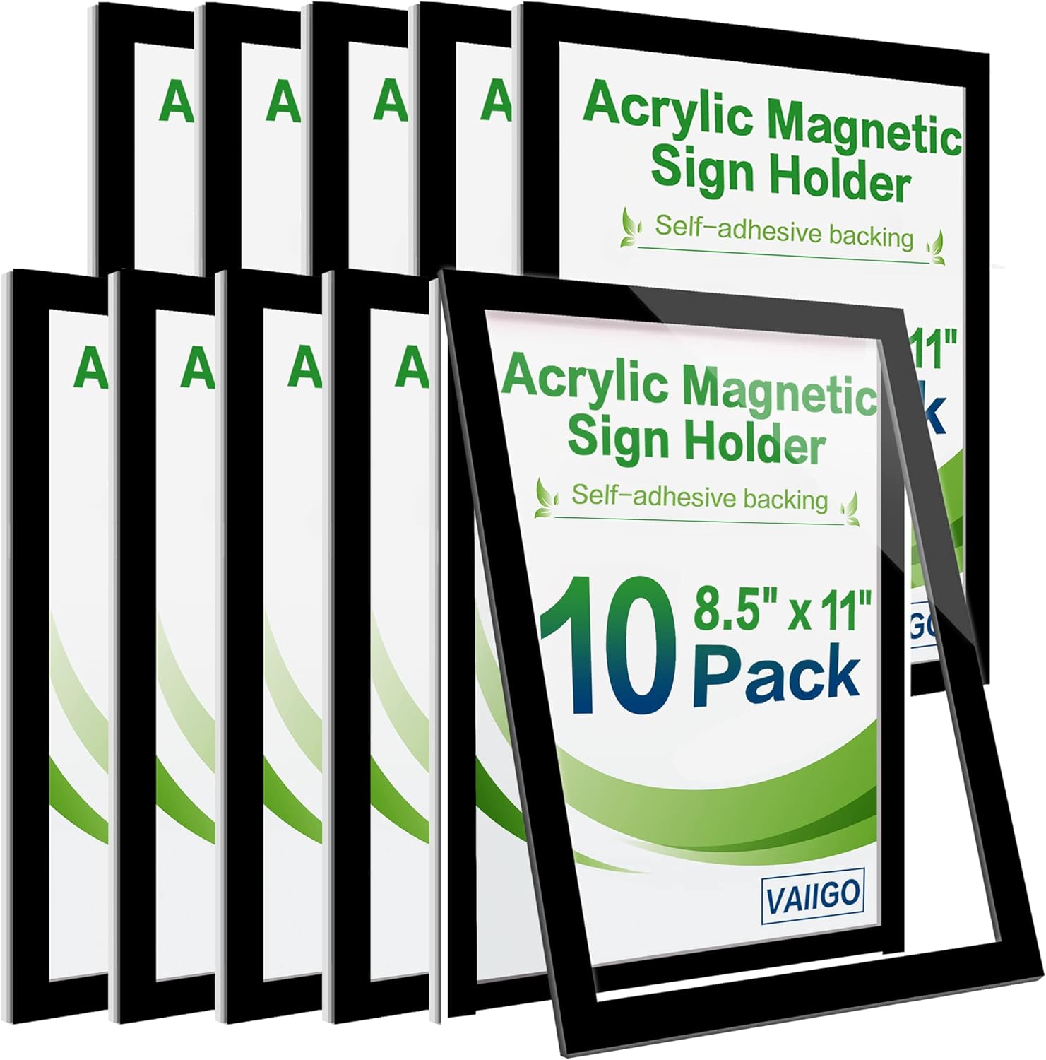Acrylic Magnetic Sign Holder for Easy Display and Replacement