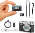Mini Digital Camera 1080P HD Tiny Retro Keychain Camera - Portable