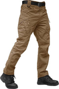 Men's Tactical Cargo Pants 9 Pockets - Water Resistant Lightweight