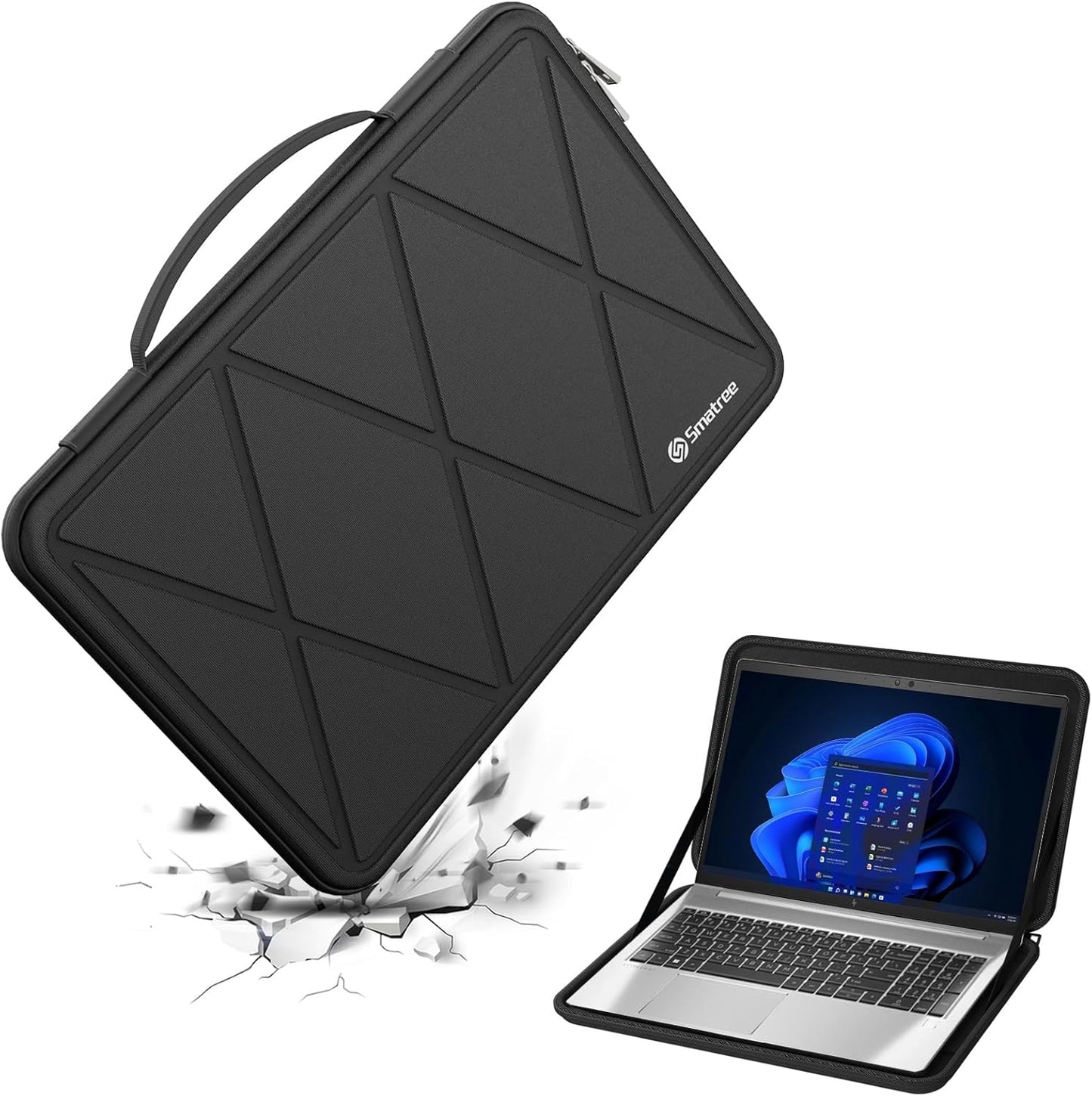 Smatree Hard EVA Protective Sleeve Case for 15.6 inch Laptops