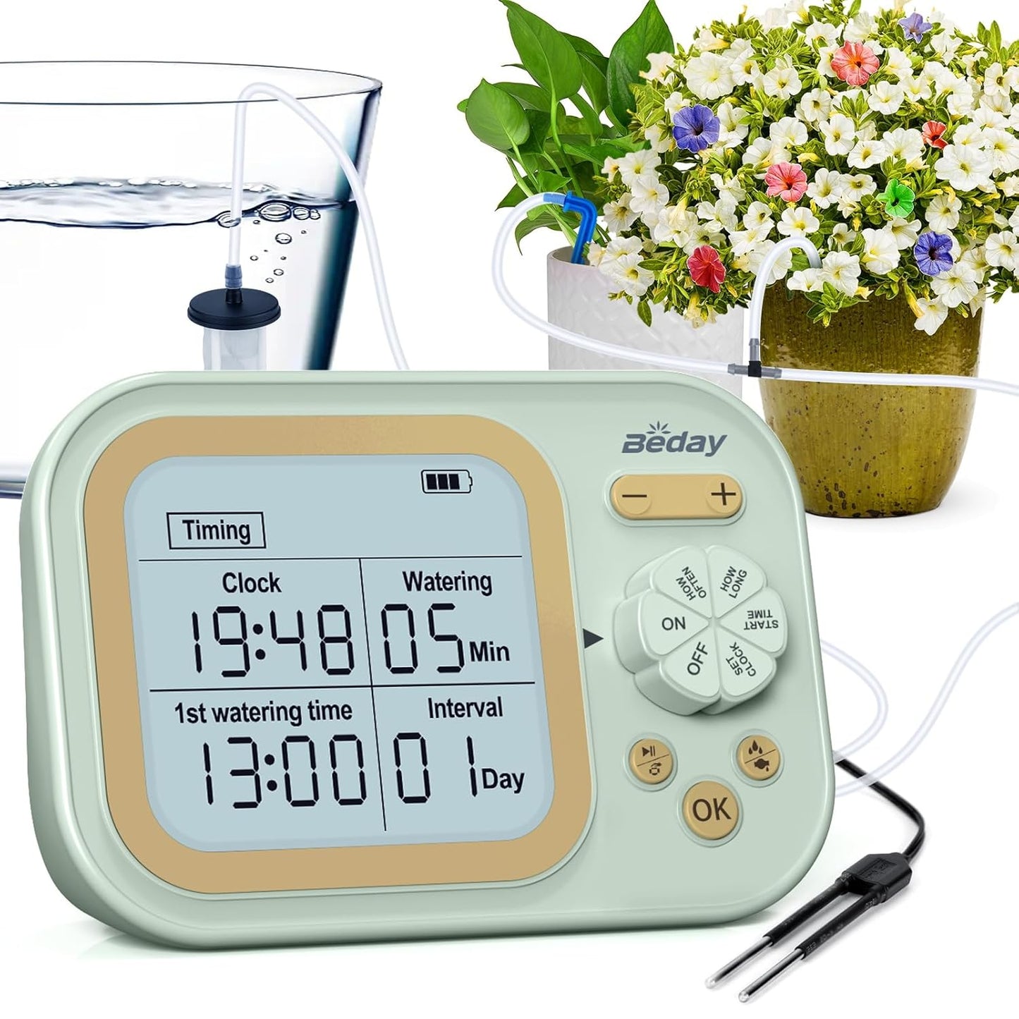 Automatic Plant Waterer Indoor Self Watering System for 15 Pots