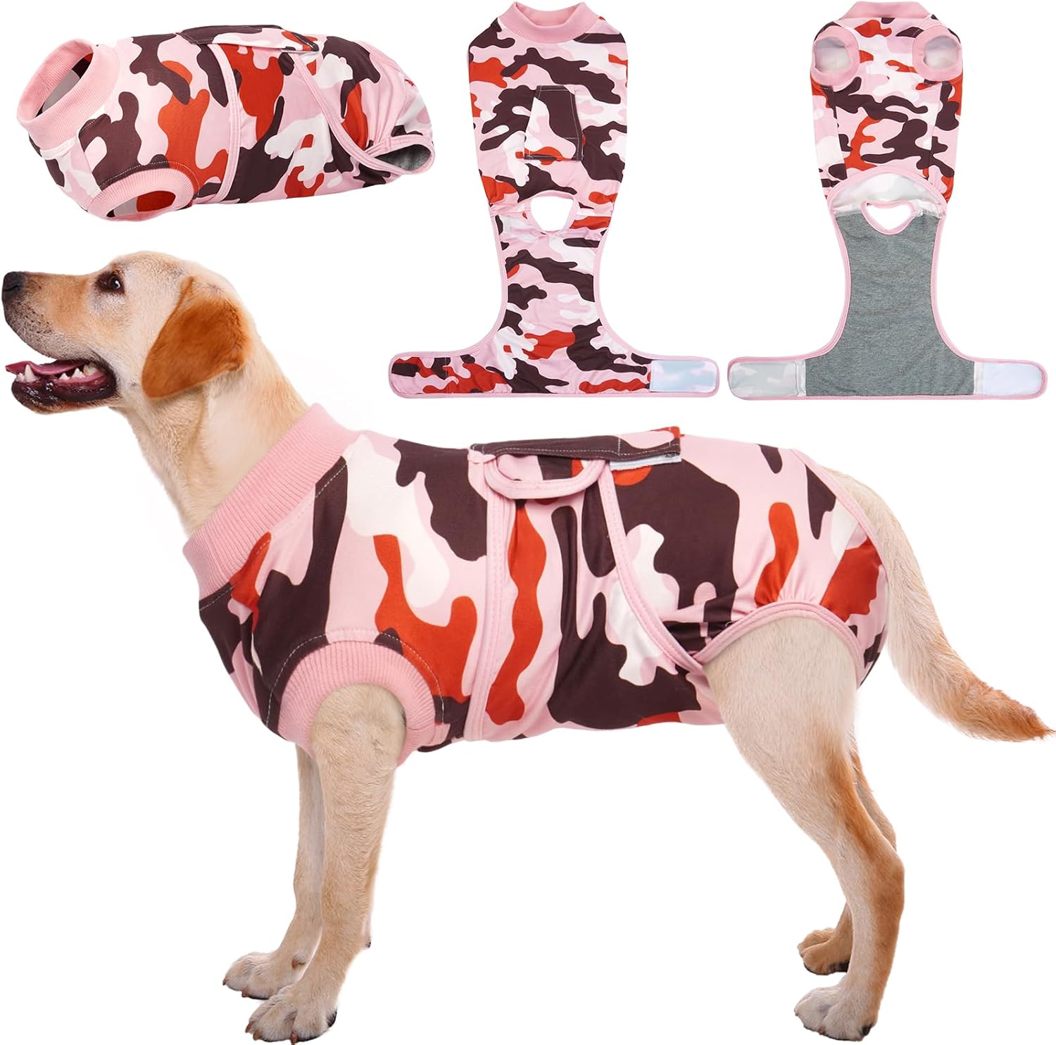 Kuoser Recovery Suit for Dogs and Cats After Surgery Comfort