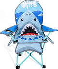 Kids Outdoor Folding Camping Chair with Cup Holder - Portable 225 lb
