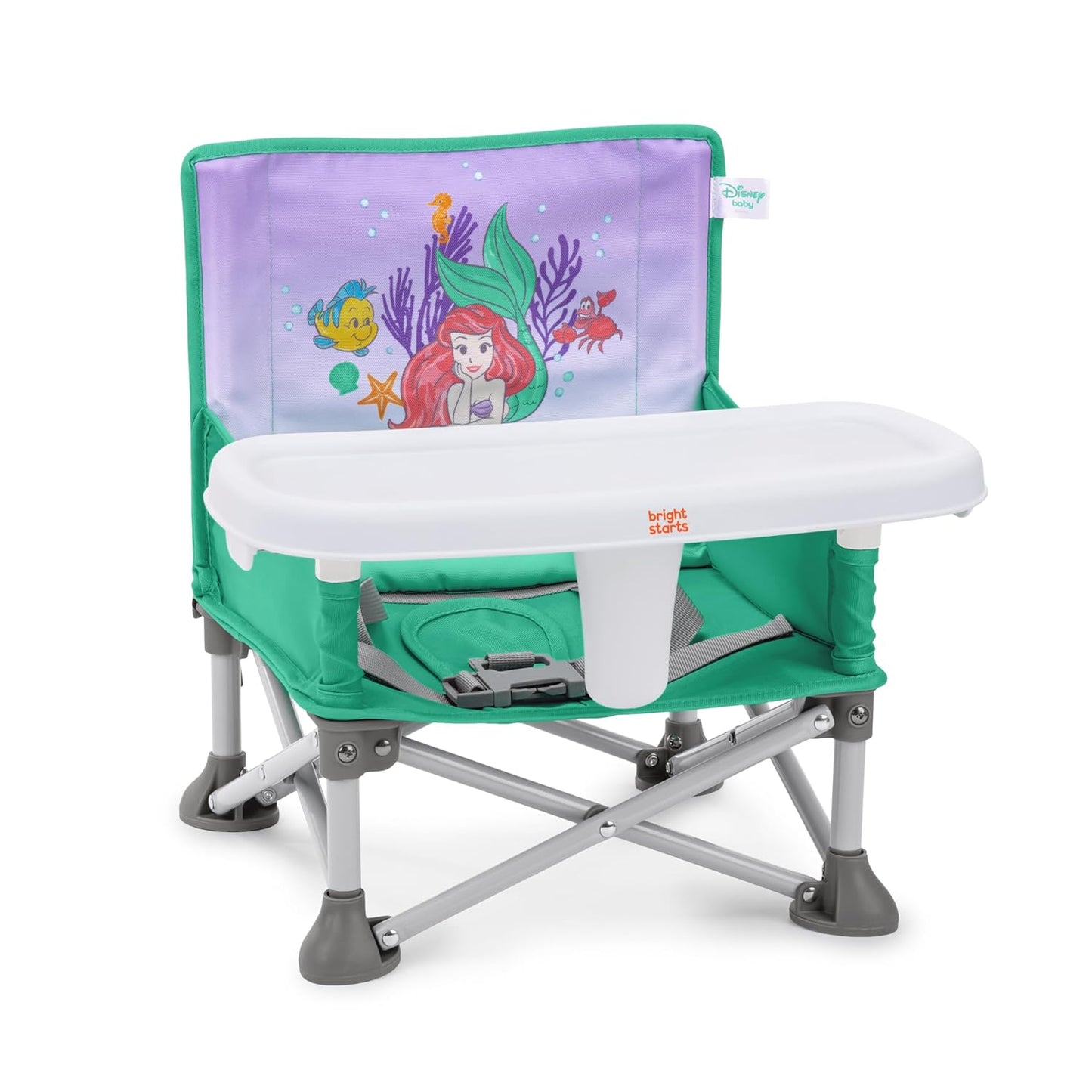 Bright Starts Disney Princess Ariel Pop 'N Sit Portable Booster
