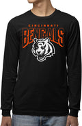 Cincinnati Bengals Long Sleeve Fan Shirt - Soft 100% Cotton