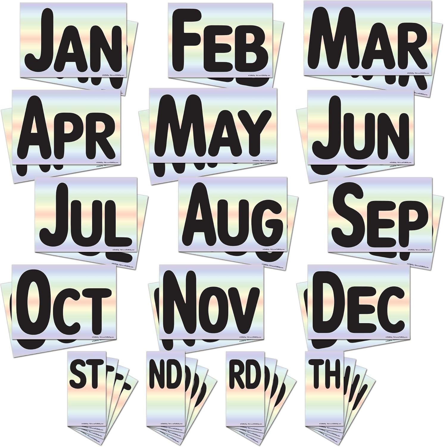 Additional Letters for White Message Board by KitAbility