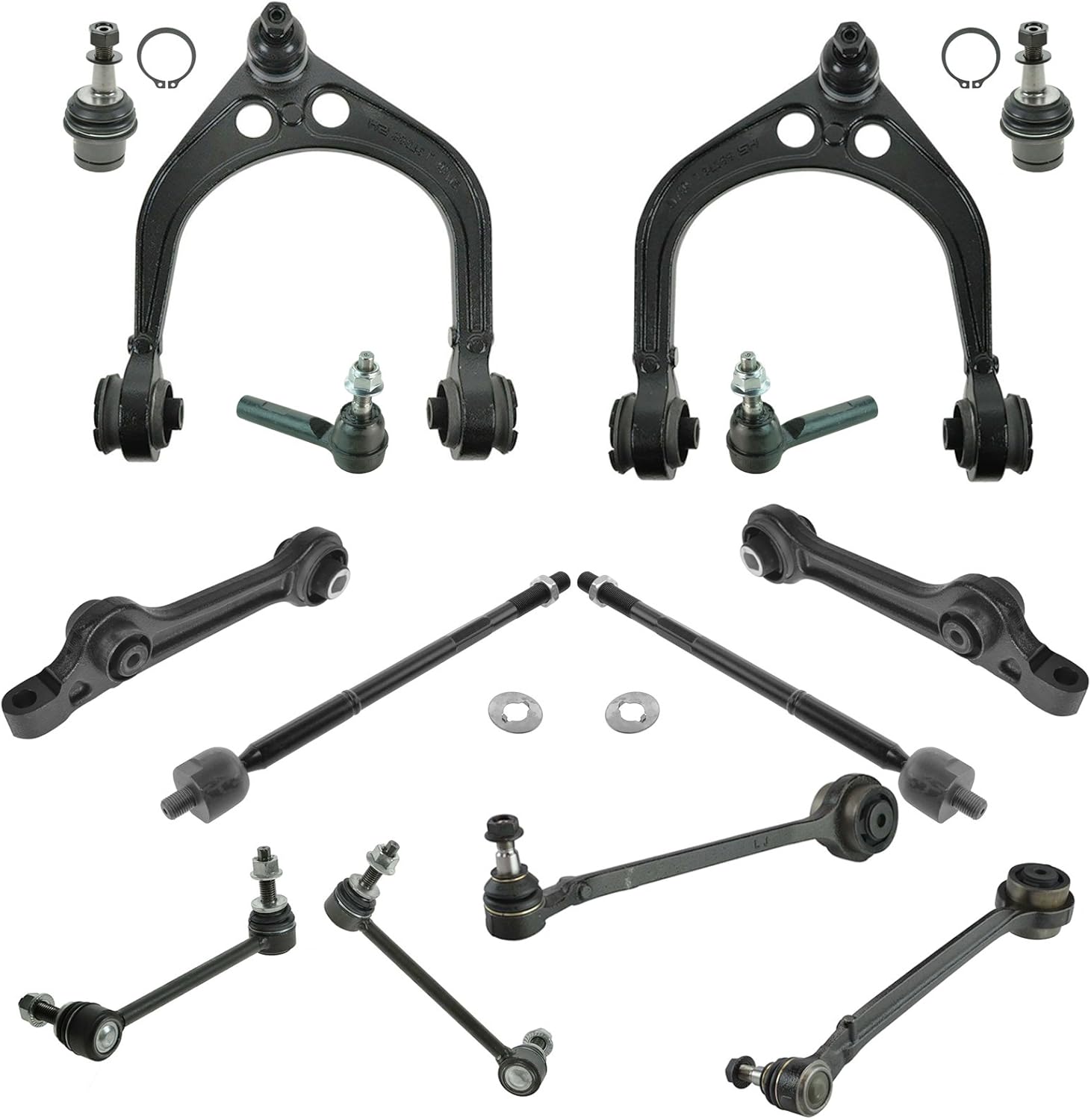 TRQ Front Steering & Suspension Kit for Chrysler 300 & Dodge