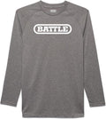 Big Logo Performance Youth Long Sleeve by Battle